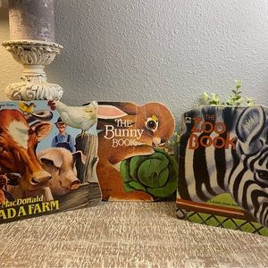 Lot Of 3 Vintage 1960s Golden Shape Books